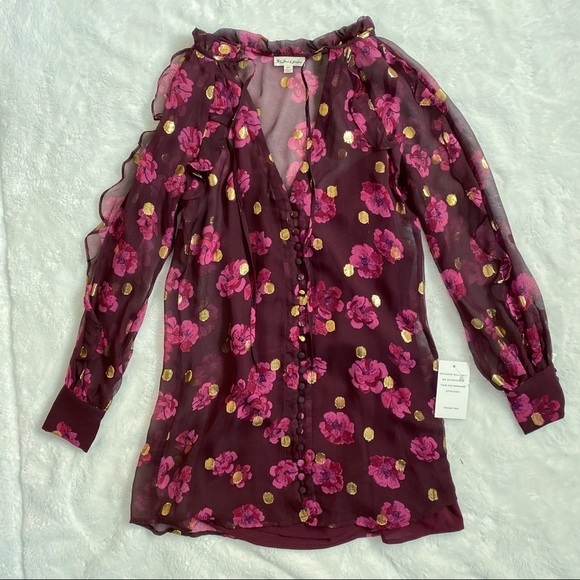 For Love and Lemons Stella Long Sleeve Mini Dress - Picture 4 of 10